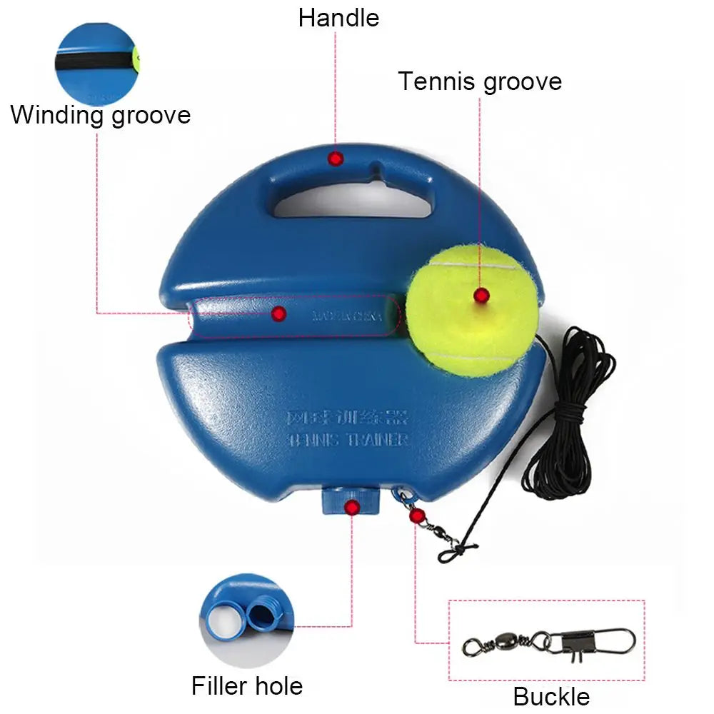 Professional Baseboard Ball Self-study Training Practice Tool Rebound Tennis Trainer