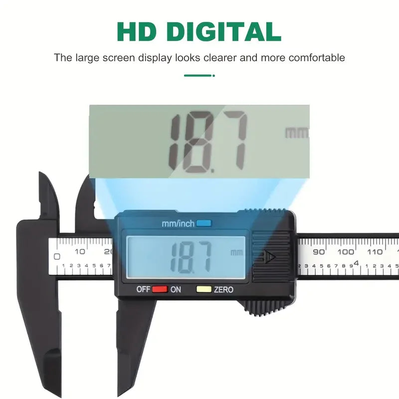 150mm Digital Caliper 6 Inch Electronic Vernier Caliper Measuring Tool Calliper Micrometer Digital Ruler