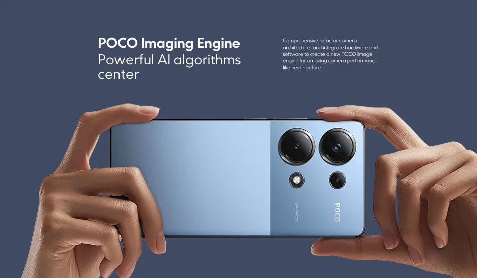 POCO M6 Pro Global Version 64MP Triple Camera with OIS Helio G99 Ultra 67W turbo charging 120Hz Flow AMOLED