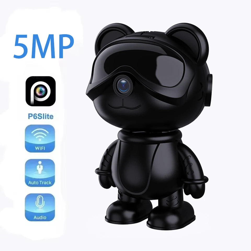 Home Robot PTZ wifi Camera Halloween Gift IP Indoor Cam Wireless PTZ Monitor Audio Video Security Surveillance For Kids Gifts