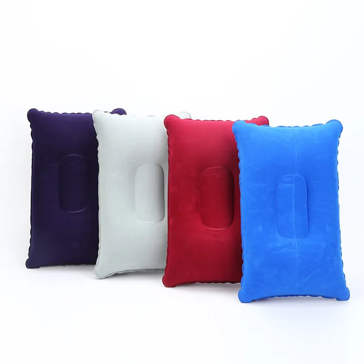 Camping Inflatable Pillow Ultralight Sleeping Pillow for Travel Outdoor Hiking Folding Portable Air Cushion Pillow Camp Supplies