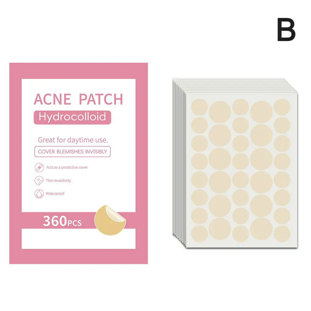 360pcs/600pcs Pimple Patch Acne Invisible Acne Removal Skin Care Stickers Concealer Face Spot Beauty Makeup Tools