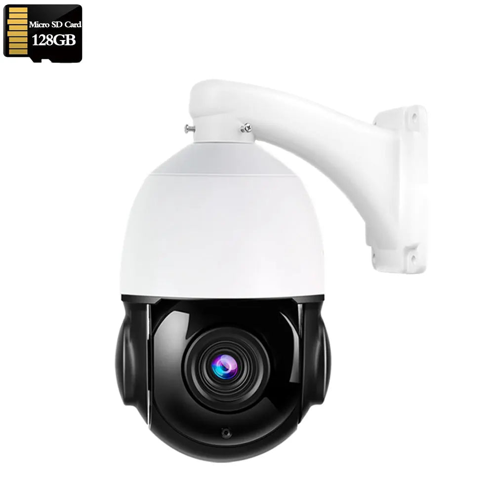 RU.Sony415 4K 8MP 3G 4G SIM Card Wireless Security IP Cam Wifi PTZ Dome 30X Auto Zoom 5MP POE Two Way Audio Human Tracking