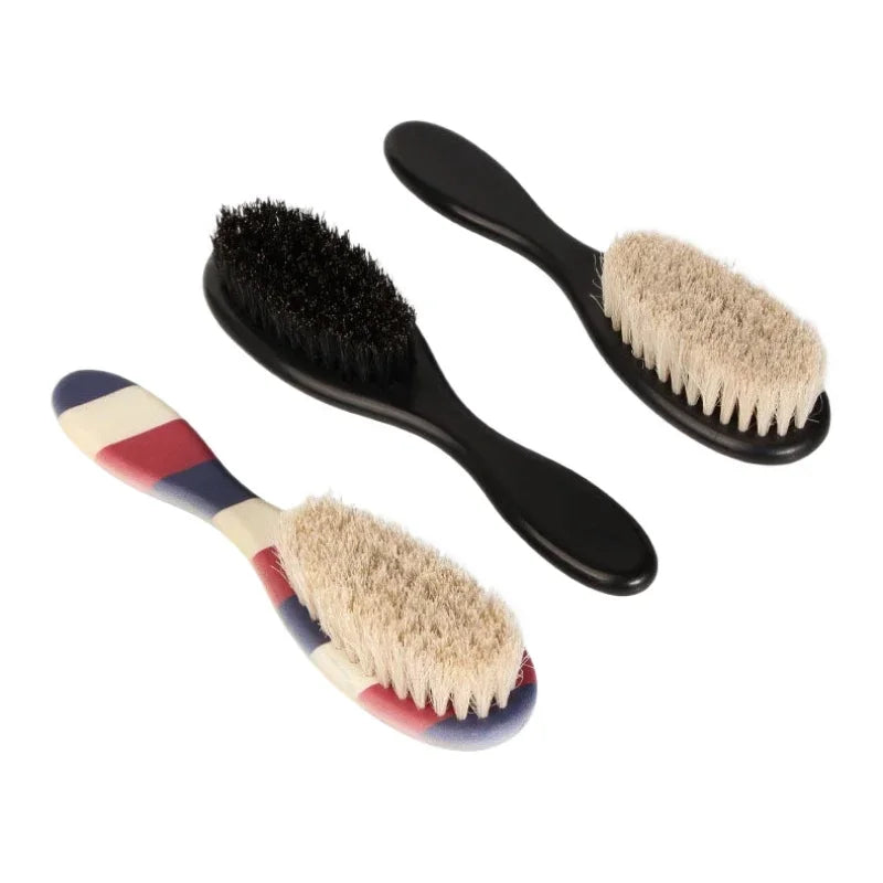 Wild Boar Bristles Material Dual-Purpose Beard Brush Shaving Set Barber Shop Perfessional Tools Reduce Frizz Shaving Brush