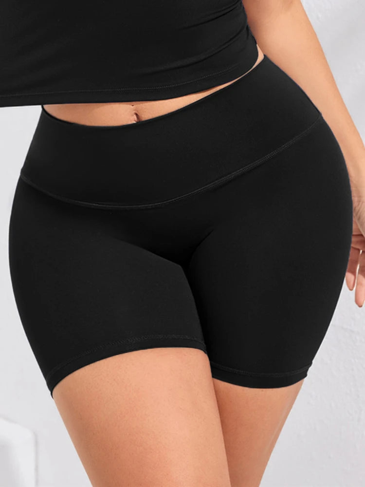 Sexy High Waist Sports Short Women Gym Legging Shorts Girls Quick Drying Fitness Tight Activewear Summer Workout Shorts