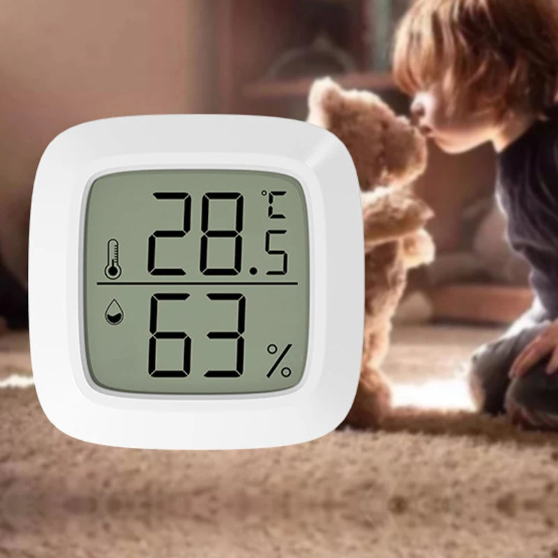 Mini Electronic Digital Thermometer Multi-Function Indoor Household Baby Room Wall-Mounted Room Temperature And Humidity Meter