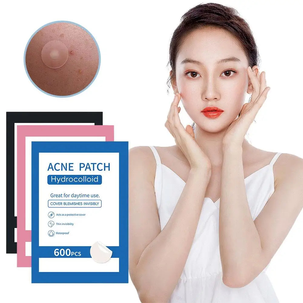 360pcs/600pcs Pimple Patch Acne Invisible Acne Removal Skin Care Stickers Concealer Face Spot Beauty Makeup Tools