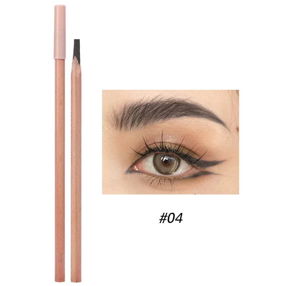 Microblading Wood Eyebrow Pencil Smudge-proof Wear Eyeliner Long Lasting Natural Soft Smooth Eyebrows Tattoo Pen Makeup Tools