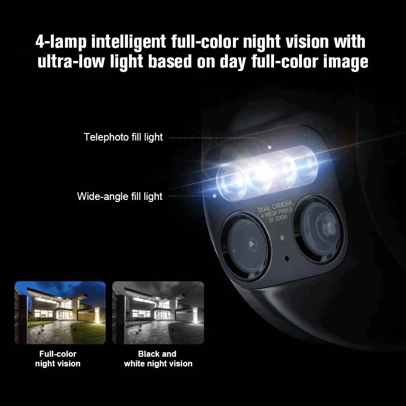 NEW Xiaomi Outdoor Camera CW700S 2.5K CCTV Full-Color Night Vision WiFi 4 Million Pixel IP66 Smart Home Sound And Light Warning