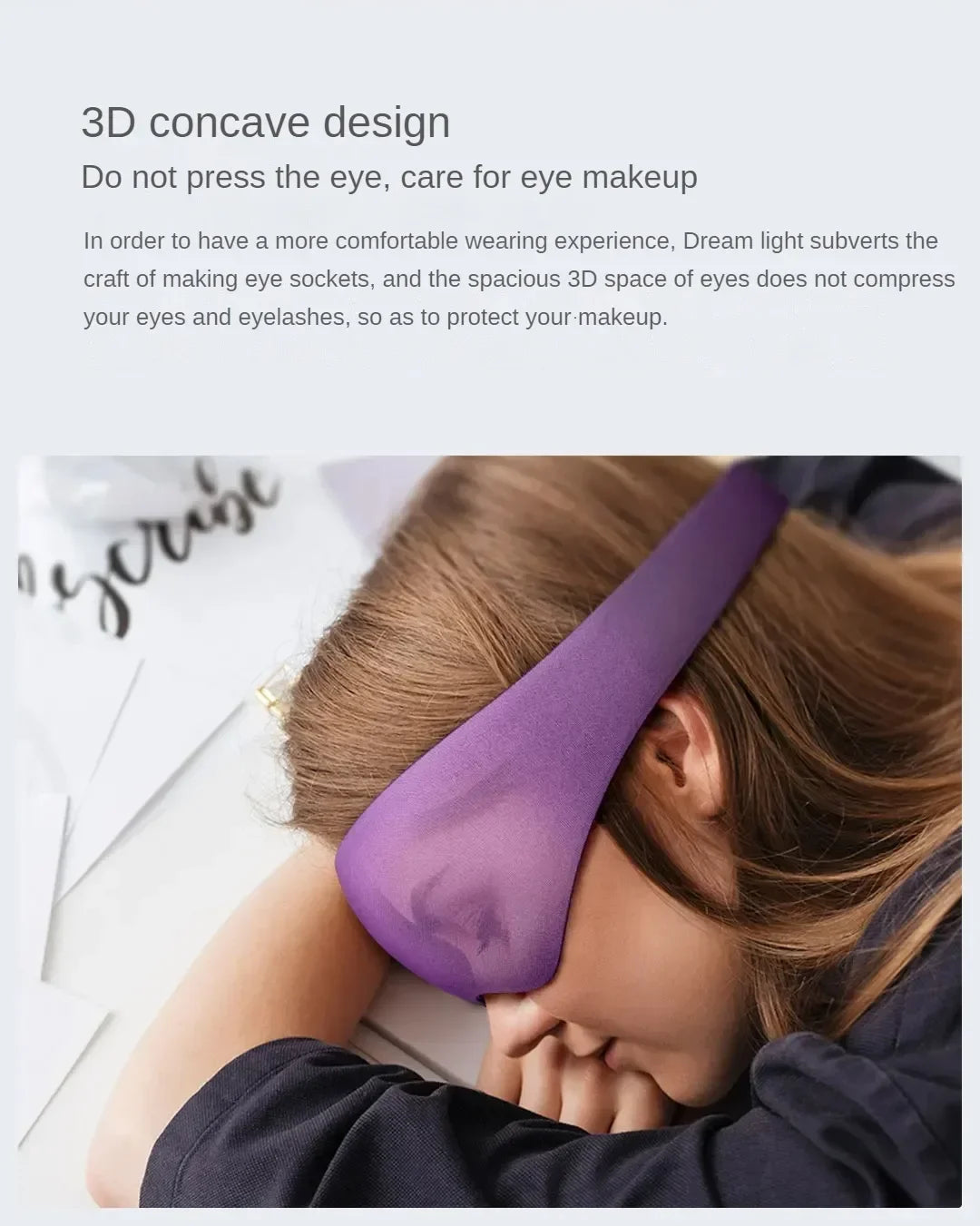 Xiaomi Dreamlight 2S Generation Full Shading Relaxing Eye Mask Sleeping Mask Block Out Light For Sleeping Aid Eye Mask Portable