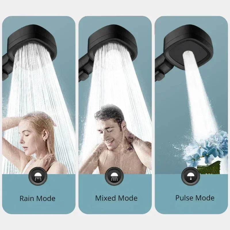 Xiaomi High Pressure Shower Head Water Saving 3-Modes Shower Heads Hanging Adjustable Water Massage Sprayer Bathroom 2025 New