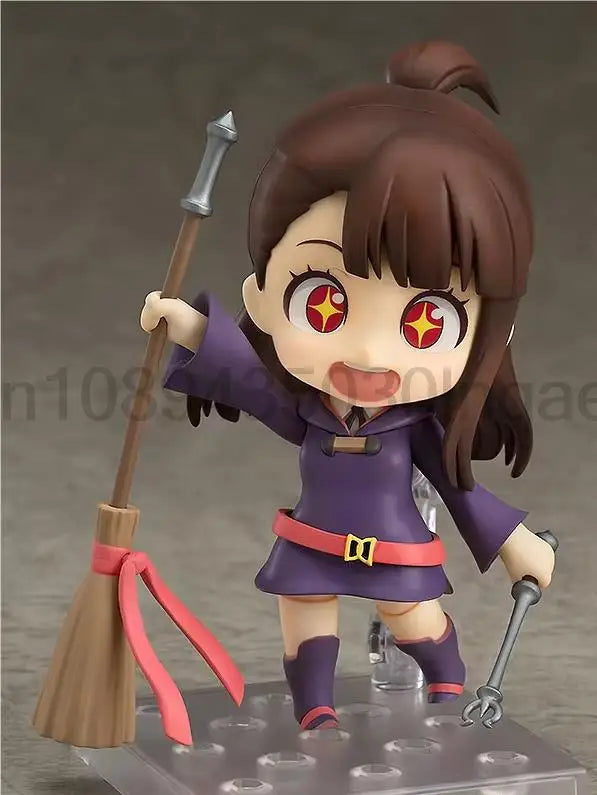 Little Witch Academia Atsuko Akko Kagari 747 Figure Action Figure Model Toys Joint Movable Cute Doll Room Ornament Gift For Kids