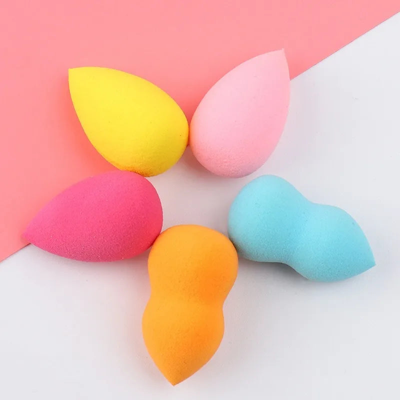 Mini Makeup Sponge Soft Dry Wet Use Liquid Foundation Concealer Blush Powder Cosmetic Puff Beauty Eggs Professional Makeup Tools