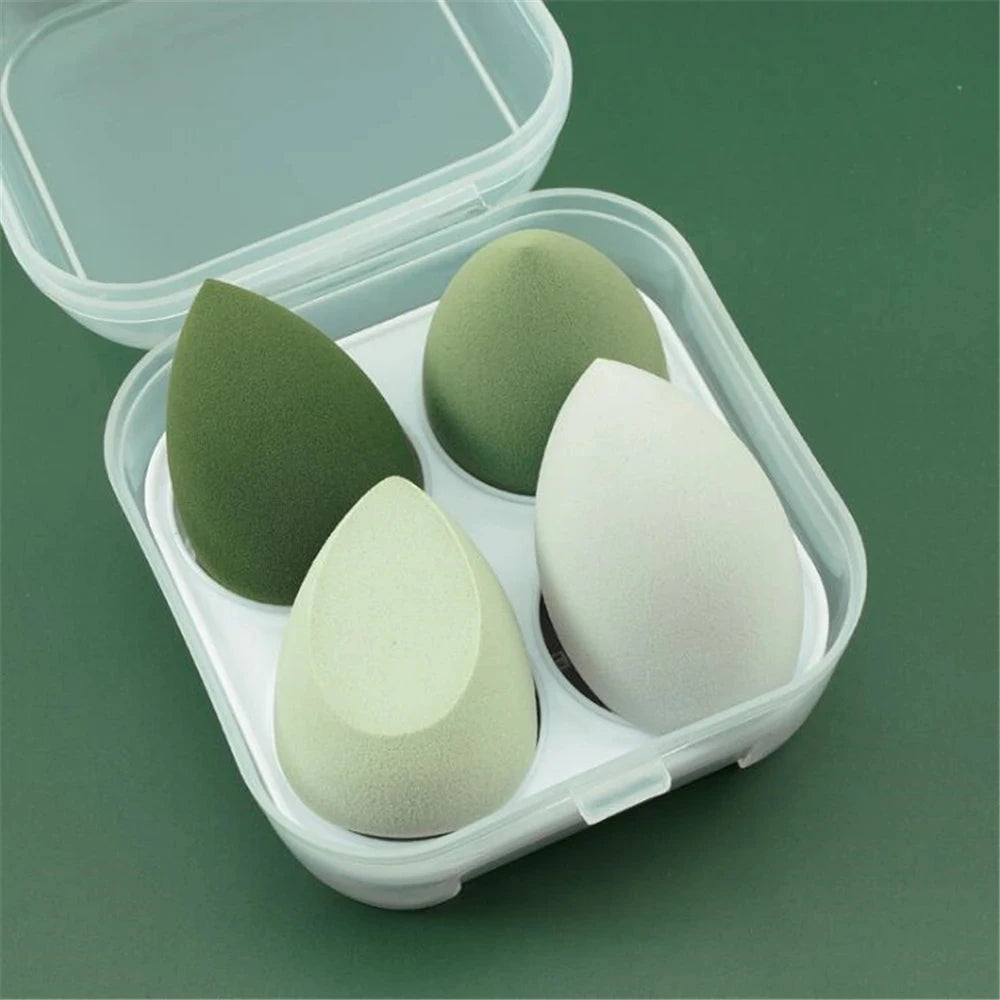 4 Pieces Makeup Sponge Blenders Blending Sponge Foundation Applicator Cosmetic Sponges makeup tools free shipping wholesale