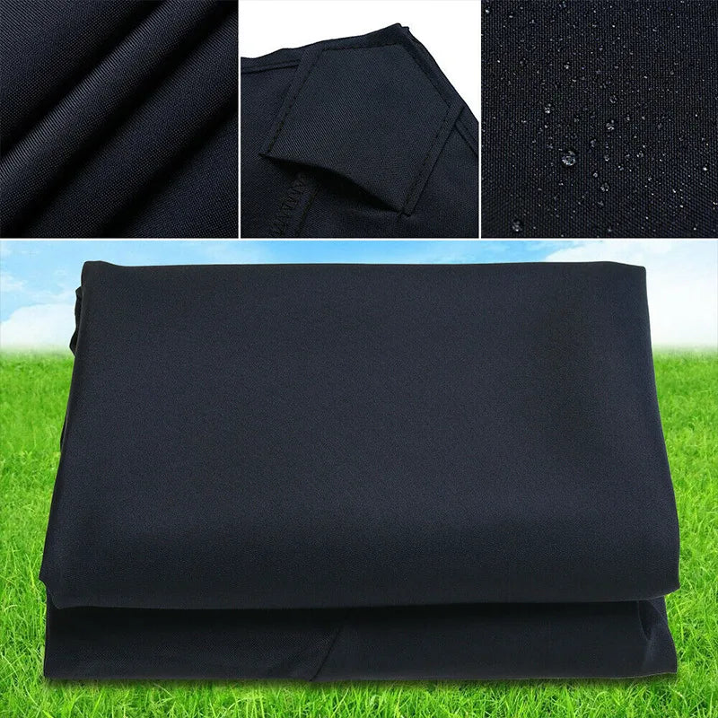 2/2.7/3M Parasol Sunshade Umbrella Cover UV Protection Waterproof Outdoor Canopy Replaceable Cloth Without Stand