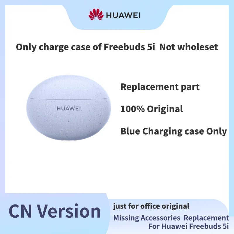 100% Original Part Replacement For Huawei FreeBuds 5i Wireless Bluetooth Headphone Single Left Right Or Charging Case Part