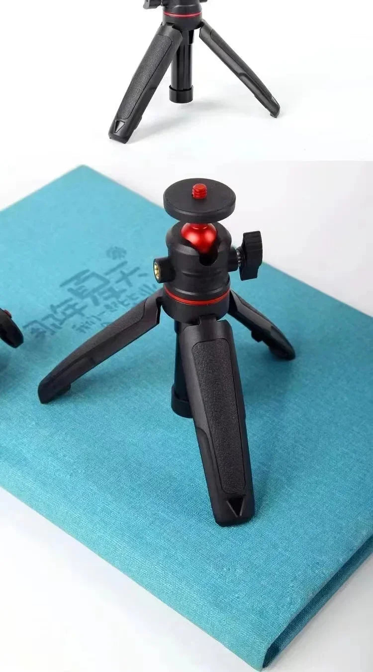 Mini Stretchable Desktop Tripod Handheld Photography Bracket Stand Flexible Ballhead 1/4 Inch Screw Mount SelfieStick for Camera