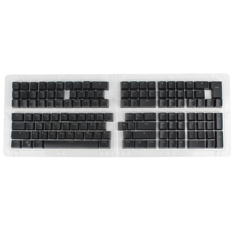 132 Keys Translucent Keycap Korean Keycap Hangul ABS Keycaps Set PBT OEM Profile For Gaming Mechanical Keyboard for MX Switch