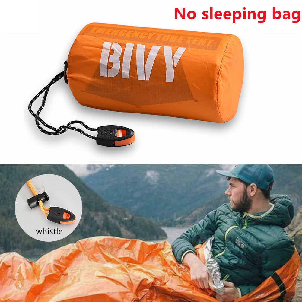 Sleeping Bag Emergency Storage Bag Compression Sack Waterproof Swimming Camping Sport Bag Camping Hiking Tools