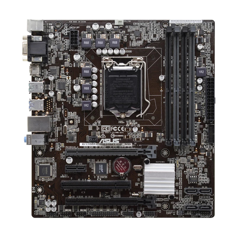 ASUS B150M-C Motherboard LGA1151 intel B150 B150M-C/D620MT/DP-MB Micro ATX DDR4 32GB support 6300 6100T 7300 7700 G3930 cpu