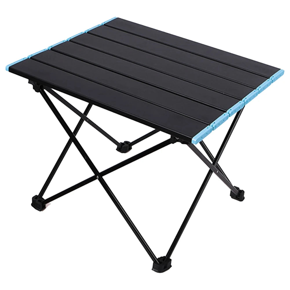 Folding Table Aluminum Alloy Portable Camp Table with Carry Bag Outdoor Table for Beach Outdoor Hiking Picnics BBQ Cooking