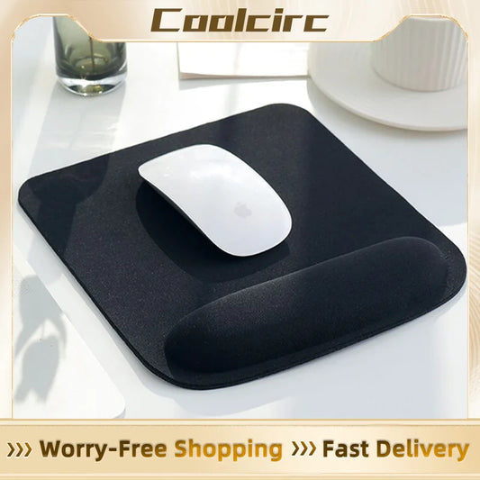 Coolcirc Computer Game Mouse Pad Large Thickened Eva Ergonomic Mousepad Wrist Pad Non-Slip Mouse Mats For Office Accessories