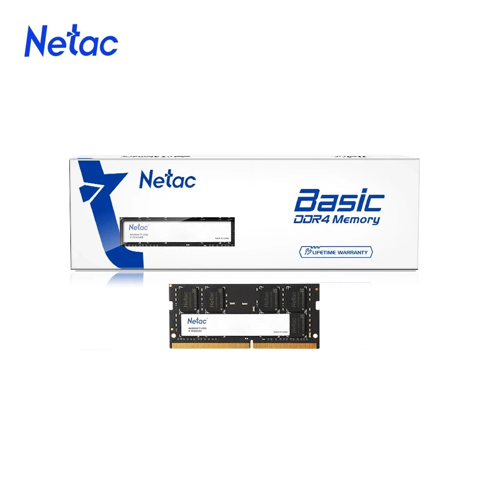 Netac Ram DDR4 Laptop Memory 2666Mhz 3200Mhz DDR4 4GB 8GB 16GB So-Dimm Memoria Ram DDR4 Notebook Laptop PC