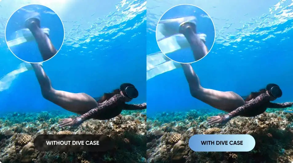 Dive Case For Insta360 X3 Waterproof Housing Cover Underwater Protector Fully Invisible Diving Shell Camera Accessories