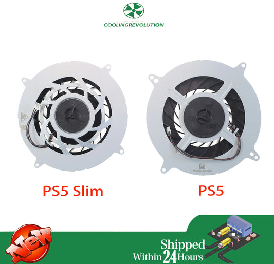 Cooling Fan Internal Fan Single Acting Cooling Fan for Sony PlayStation 5 PS5 PS5 Slim Host 1154GS-12M WB-01 12047GS-12N-WB-0