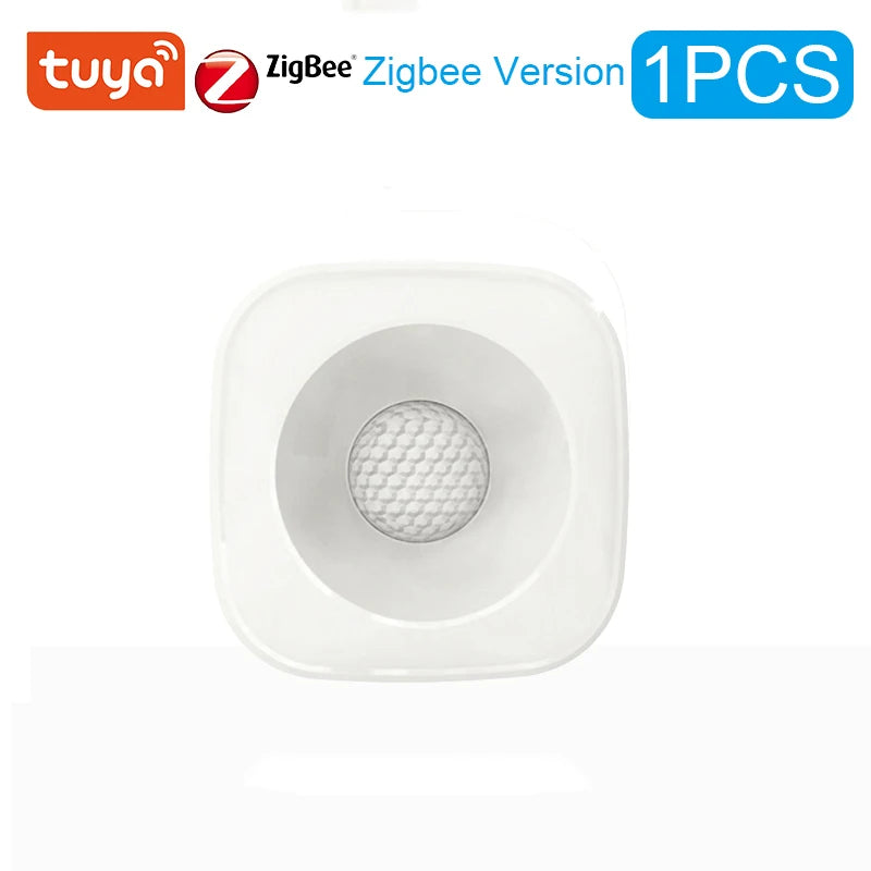 Tuya ZigBee/WiFi PIR Motion Sensor Wireless Infrared Detector Security Burglar Alarm Sensor Smart life APP Control Compatible