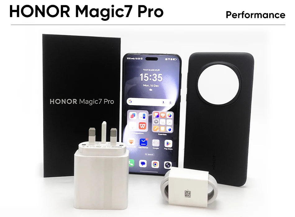 2025 NEW HONOR Magic7 Pro 5G Smartphone Snapdragon 8 Elite 6.8''120Hz LTPO Display 100W Charge Global Version HONOR Magic 7 Pro