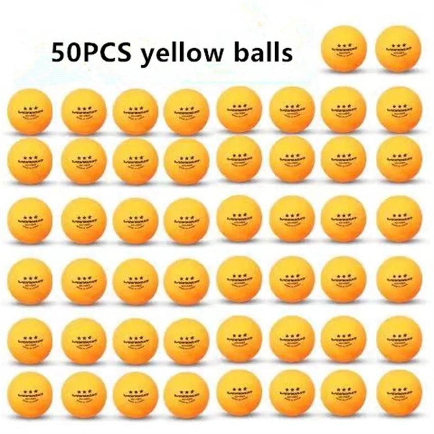 New 3-star Table Tennis Balls New Material A40 High-elastic Durable Training Table Tennis Bals Ping-Pong Balls