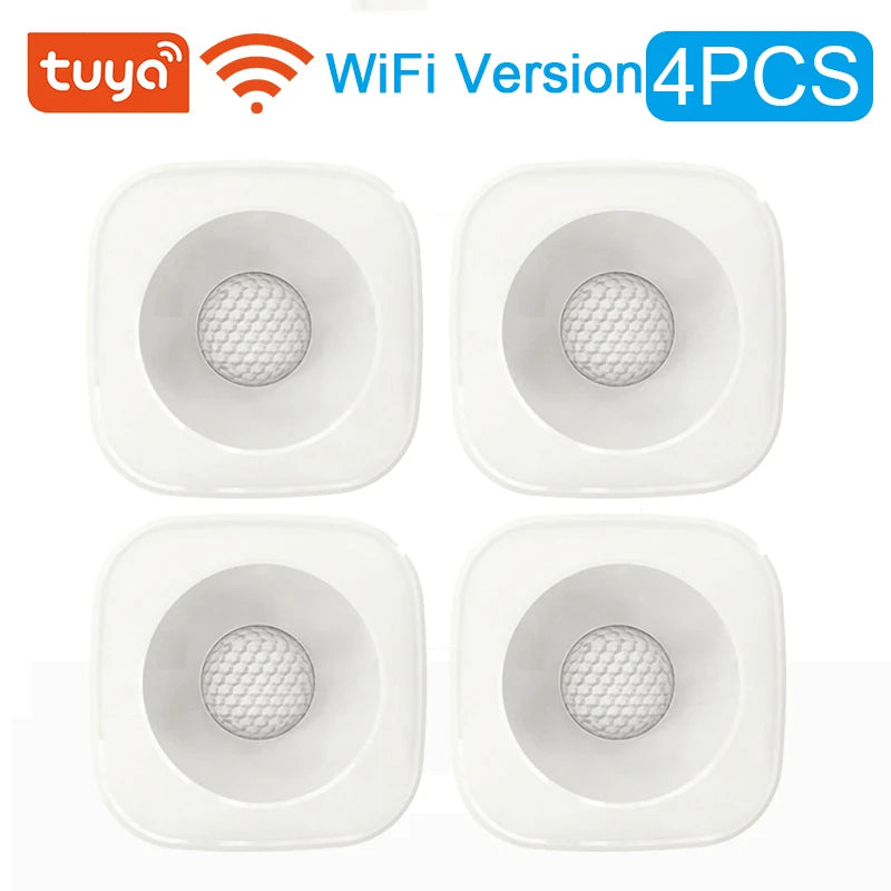 Tuya ZigBee/WiFi PIR Motion Sensor Wireless Infrared Detector Security Burglar Alarm Sensor Smart life APP Control Compatible