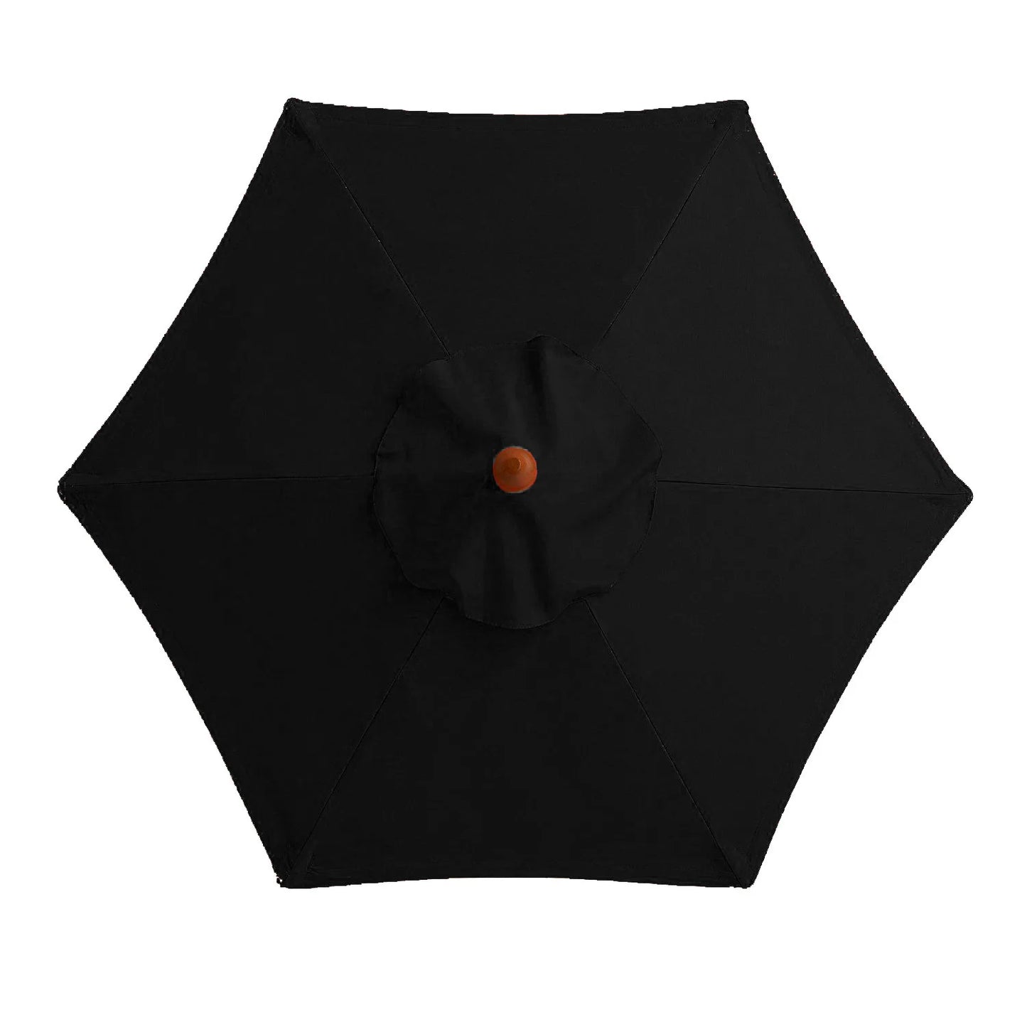 2/2.7/3M Parasol Sunshade Umbrella Cover UV Protection Waterproof Outdoor Canopy Replaceable Cloth Without Stand