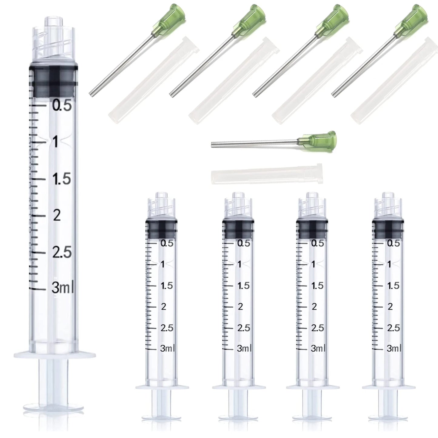 "1 Set Tip Applicator Bottles | Measuring & Watering Tools for Science Labs, Pets, Students, & Glue Applications"