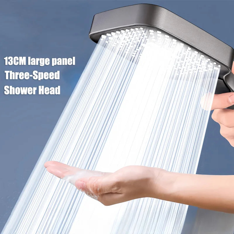 Xiaomi HydroLux Shower Set – 13cm Panel, 3 Modes, Massage & Filtration**