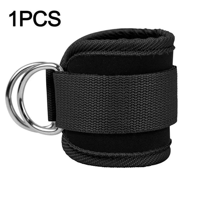 1PC Padded Ankle Straps Ankle Straps for Cable Machines Double D-Ring Fitness Ankle Cuffs for Gym Workouts Rebate Leg Extensions