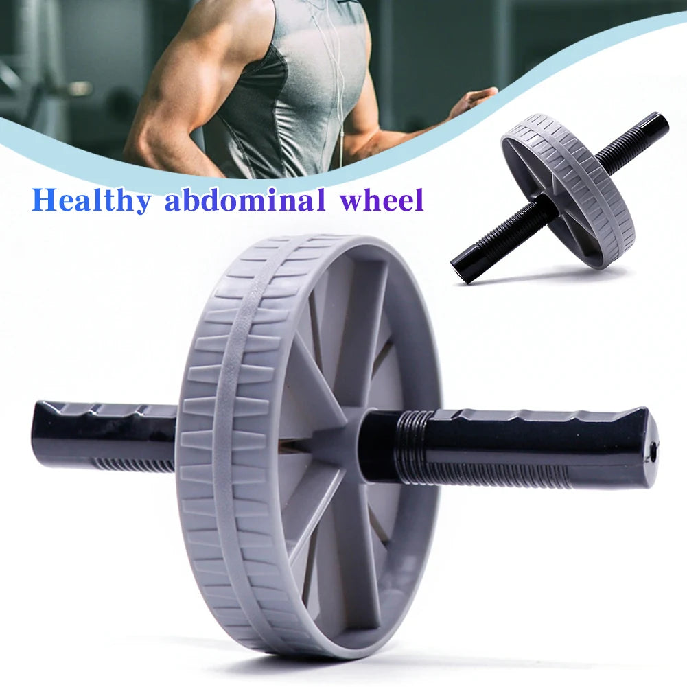 Workout AB Roller Wheel Non-slip Abdominal Wheel No Noise Abdominal Trainer Abdominal Exerciser for Home Gym Strength Workouts