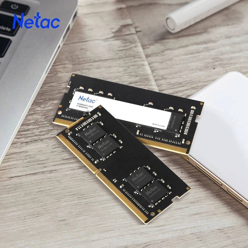 Netac Ram DDR4 Laptop Memory 2666Mhz 3200Mhz DDR4 4GB 8GB 16GB So-Dimm Memoria Ram DDR4 Notebook Laptop PC