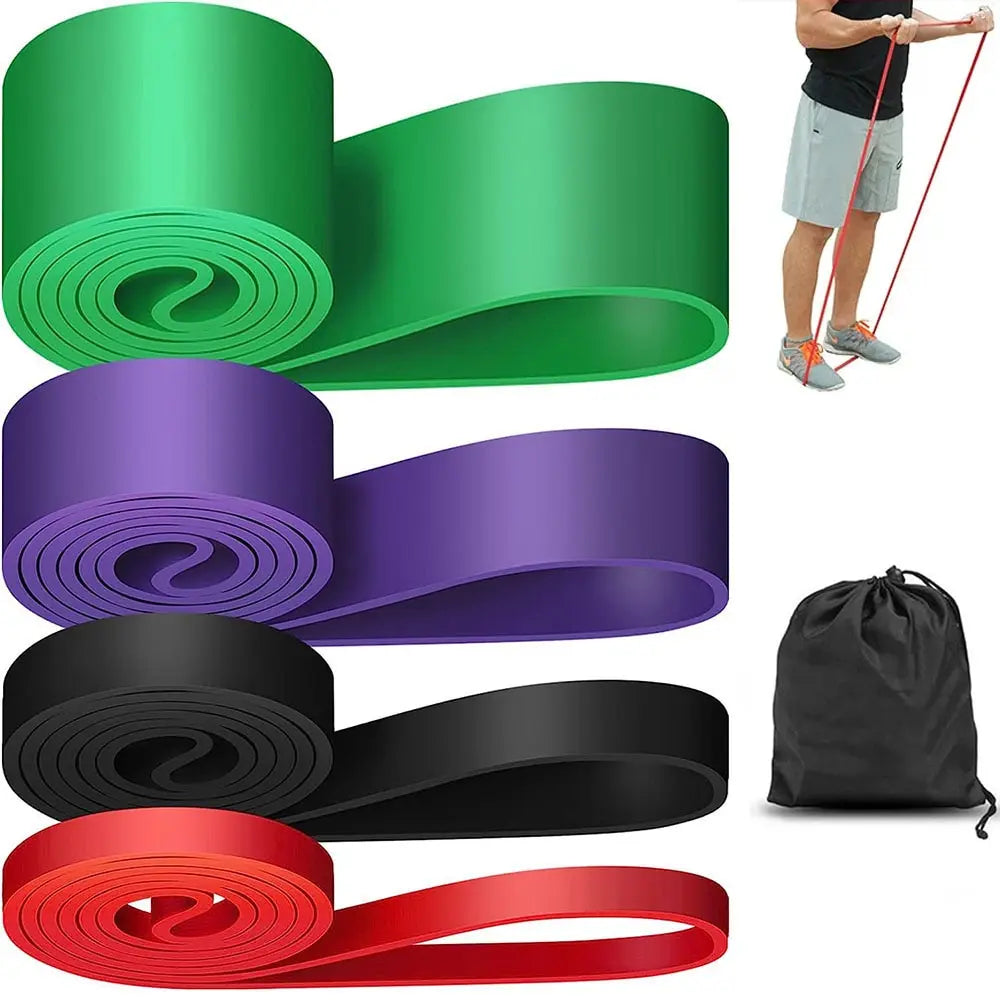 Resistance Band Heavy Duty Latex Sports Elastic Belt Pull Up Assist Bands For Pilates Workout Out Fitness Shape Body Home Gym