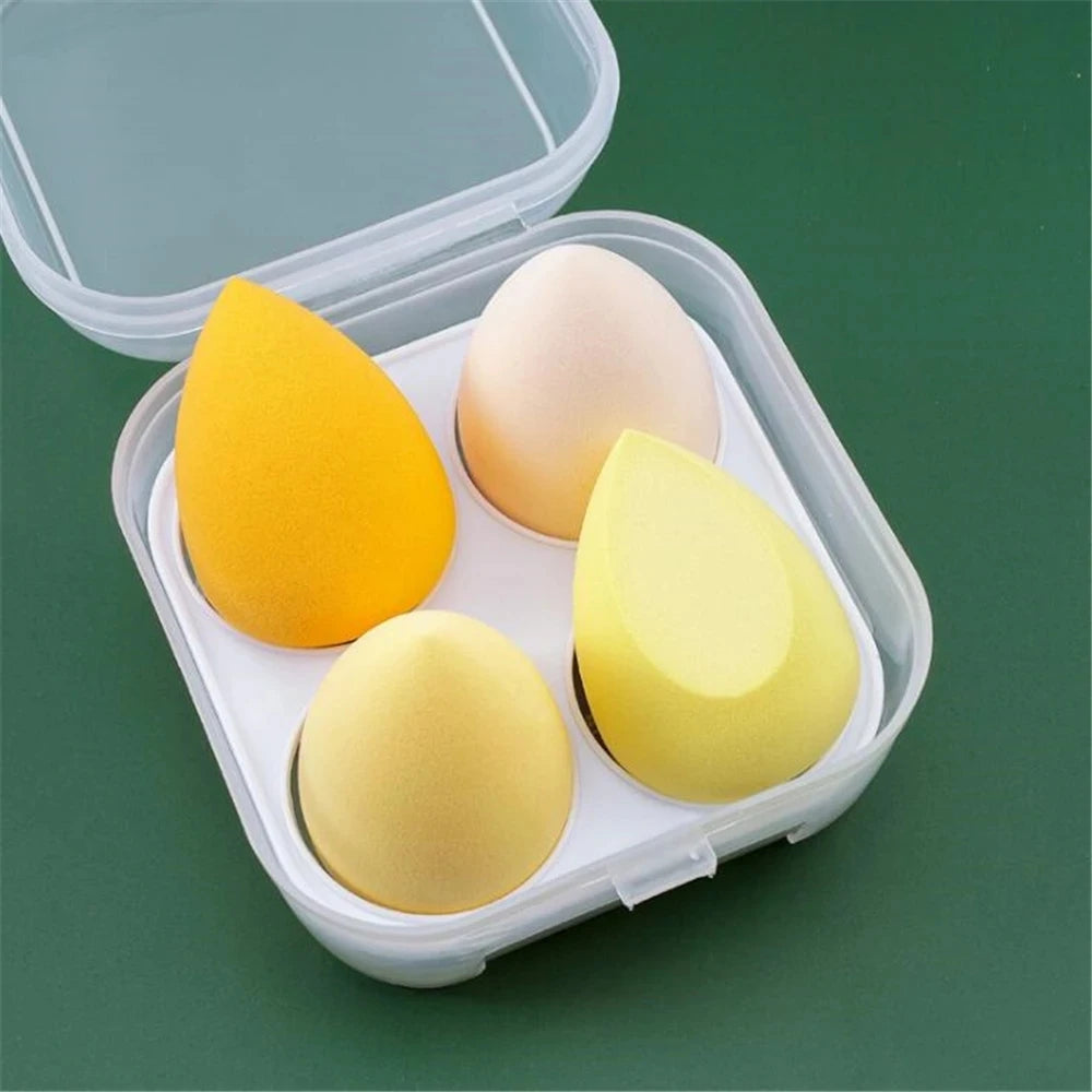 4 Pieces Makeup Sponge Blenders Blending Sponge Foundation Applicator Cosmetic Sponges makeup tools free shipping wholesale