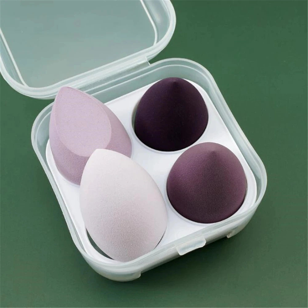 4 Pieces Makeup Sponge Blenders Blending Sponge Foundation Applicator Cosmetic Sponges makeup tools free shipping wholesale