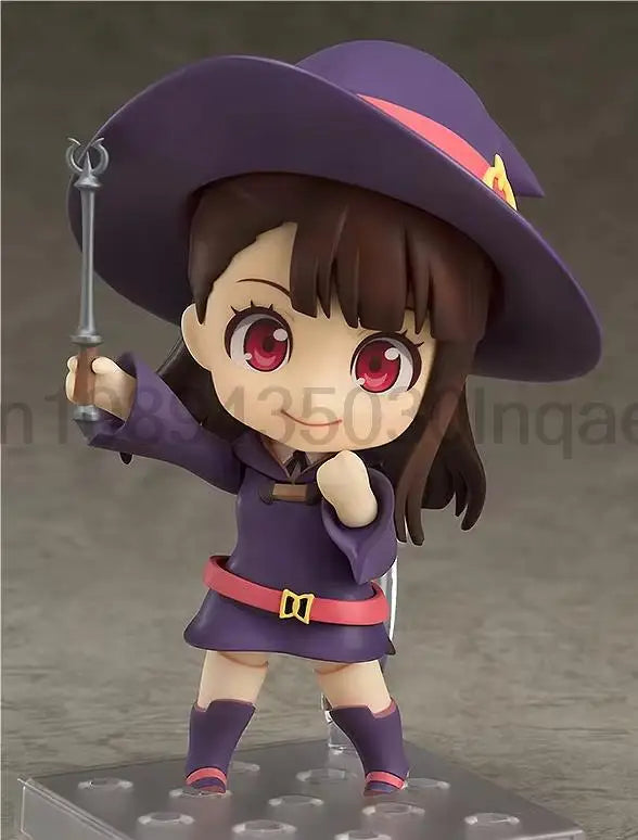 Little Witch Academia Atsuko Akko Kagari 747 Figure Action Figure Model Toys Joint Movable Cute Doll Room Ornament Gift For Kids