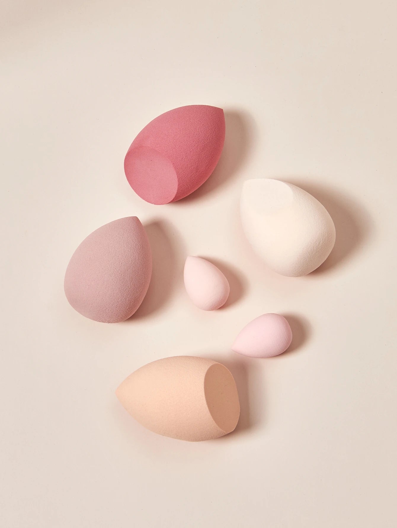 6 件套 Cosmetic Puff Set Beauty Egg Wet and Dry Dual-Use Gourd Egg Makeup Foundation Sponge Air Cushion Puff Soft Makeup Tools