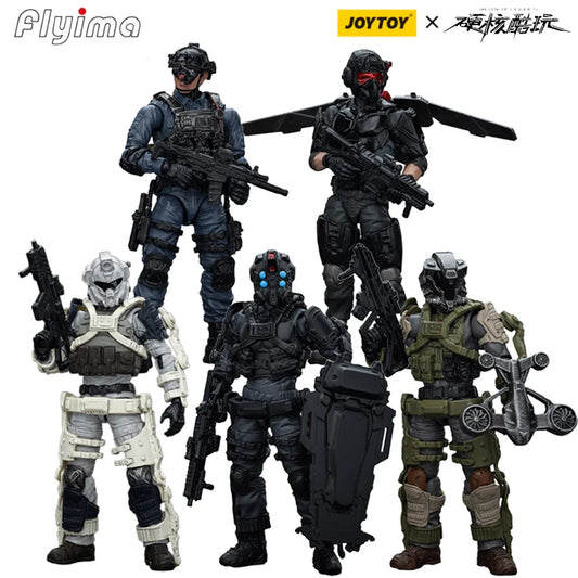 [IN STOCK]1/18 JOYTOY Hardcore Coldplay Action Figures Army Builder Promotion Pack Figure 32-36 Anime Model Gift Free Shipping