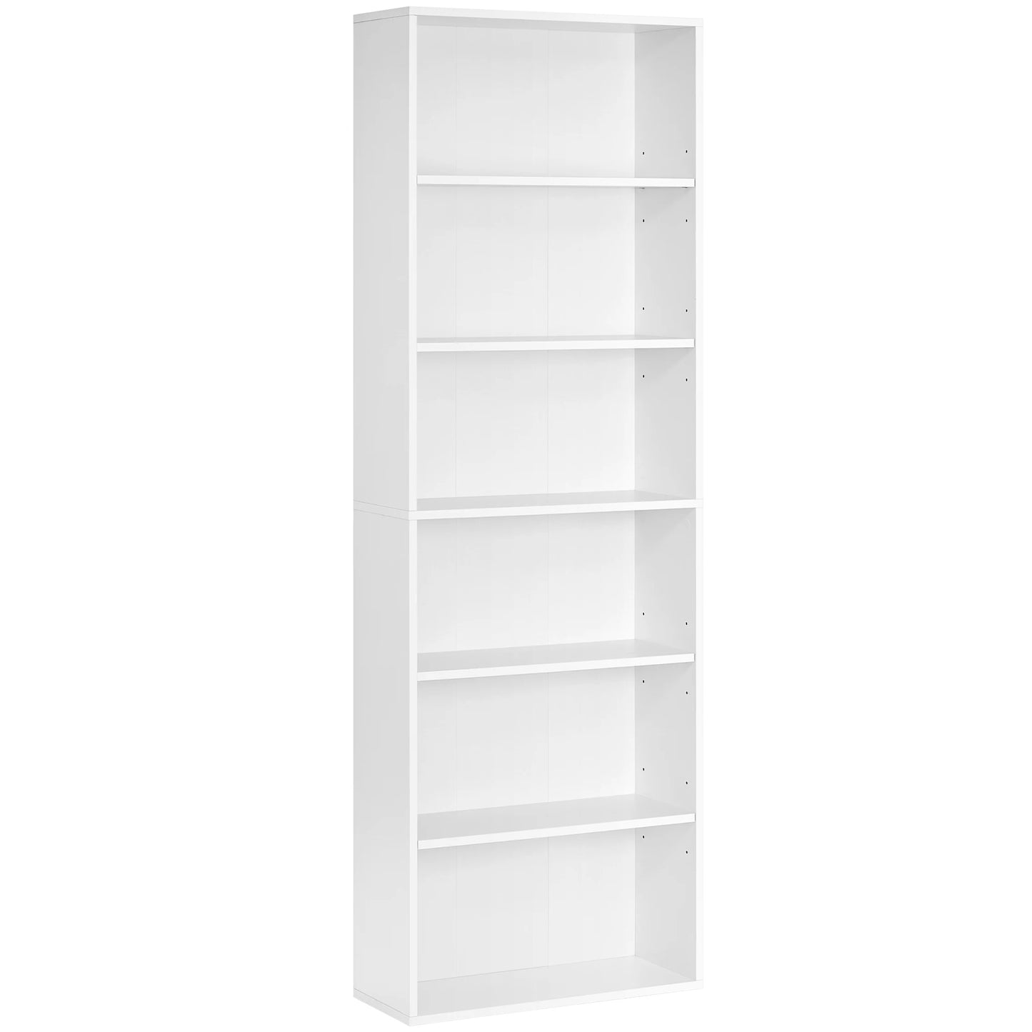 VASAGLE Bookcase, Bookshelf with 6 Shelves, for Living Room, Study, Office, Bedroom, Industrial Style, 24 x 60 x 178.5 cm