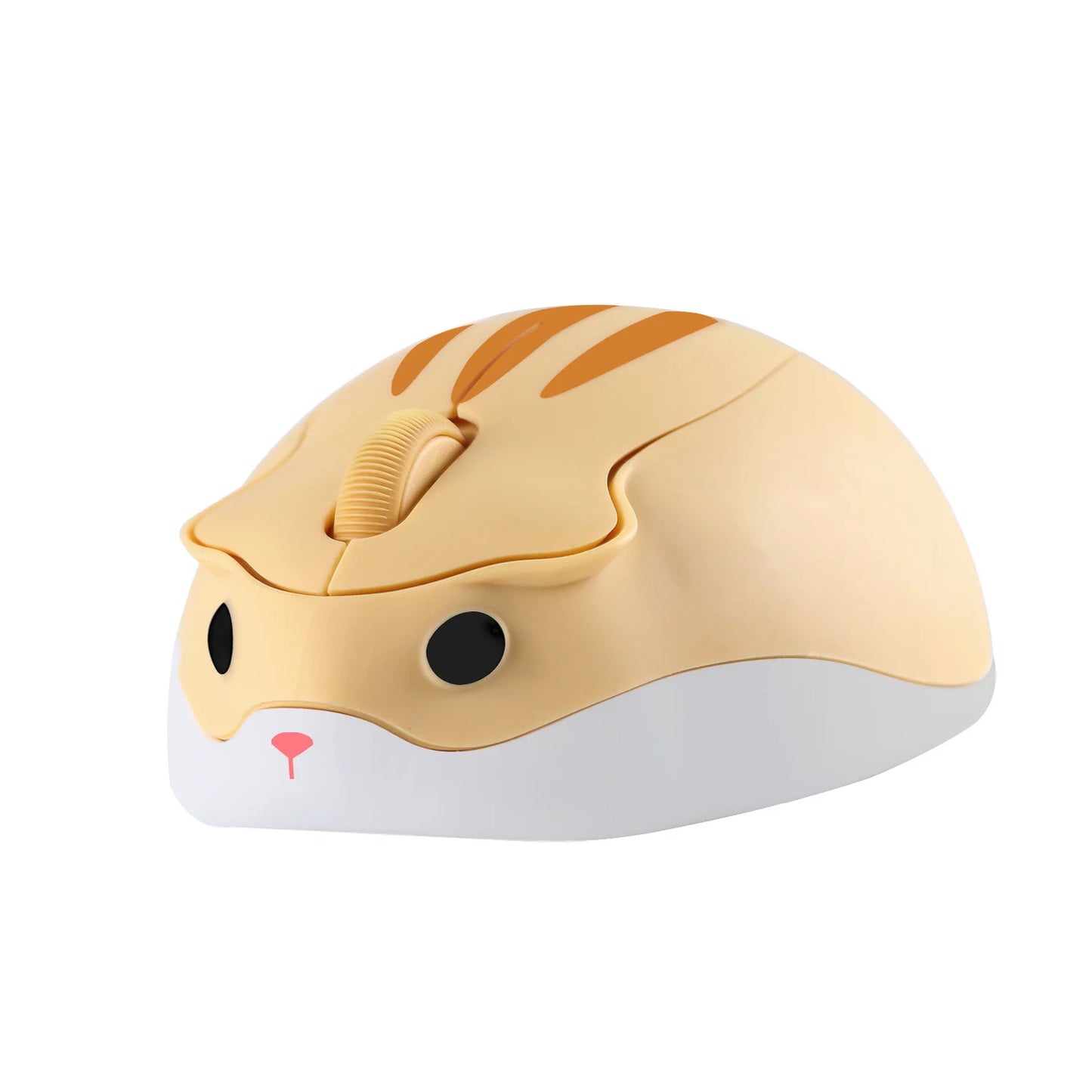 CHUYI 2.4G Wireless Optical Mouse Cute Hamster Cartoon Design Computer Mice Ergonomic Mini 3D Gaming Office Mouse Kid's Gift