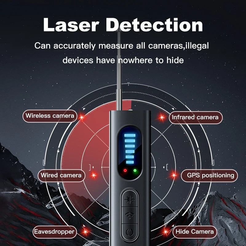 Anti-spy Candid Hidden Camera Detector Security Protection Bug Discreet Professional Infrared Presence Sensor Invisible Gadgets