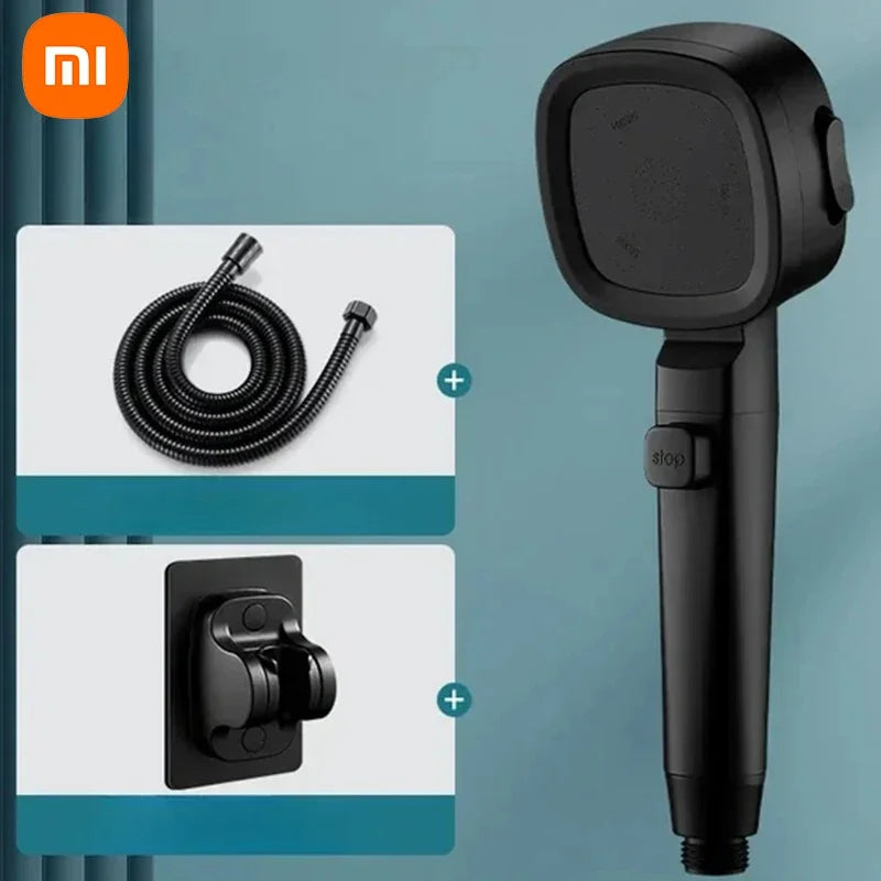 Xiaomi High Pressure Shower Head Water Saving 3-Modes Shower Heads Hanging Adjustable Water Massage Sprayer Bathroom 2025 New