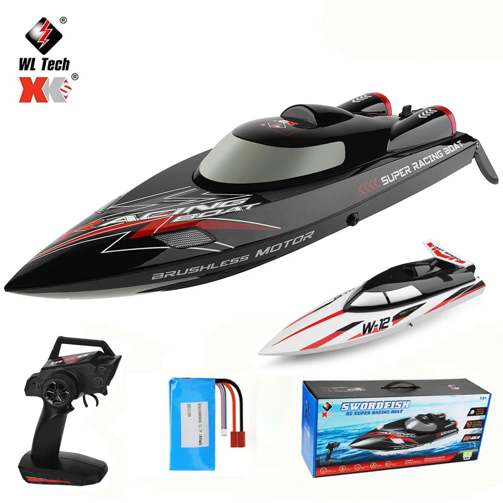 WLtoys WL916 WL912-A RC Boat 2.4Ghz 55KM/H 35KM/H High Speed Racing Watercraft Remote Control Speedboat Toys For Children